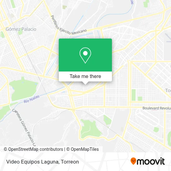 Video Equipos Laguna map