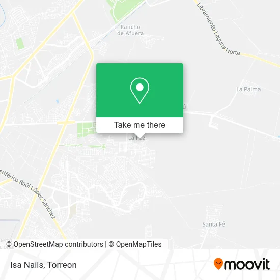 Isa Nails map