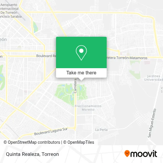 Quinta Realeza map