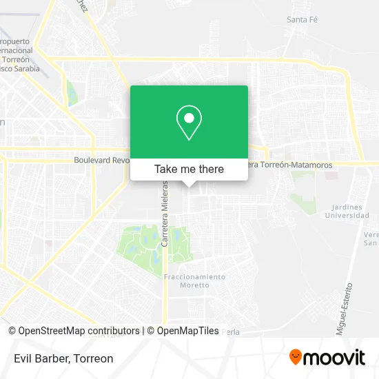 Evil Barber map