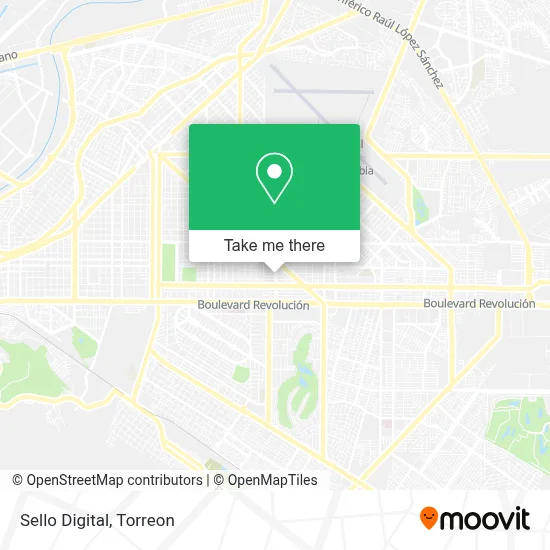 Sello Digital map