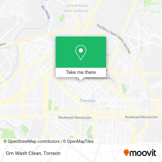 Gm Wash Clean map