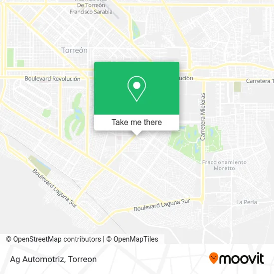 Ag Automotriz map