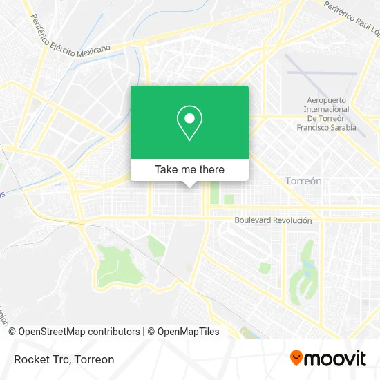 Rocket Trc map