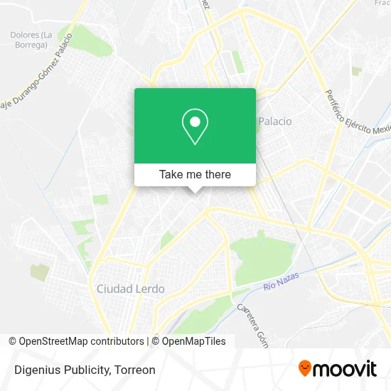 Digenius Publicity map