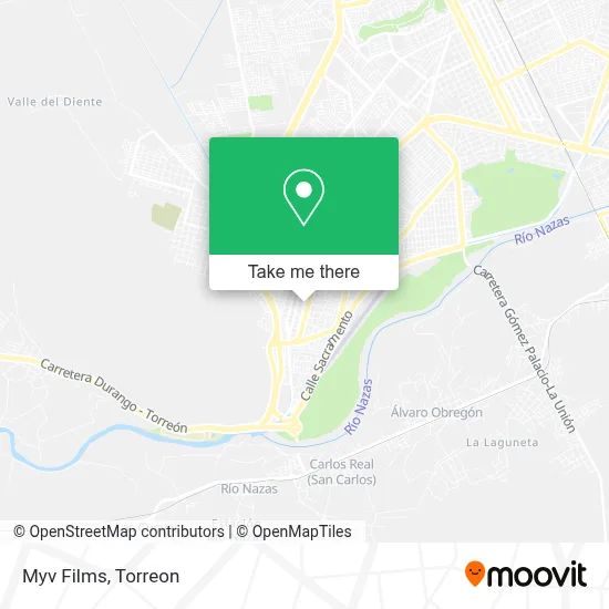 Myv Films map