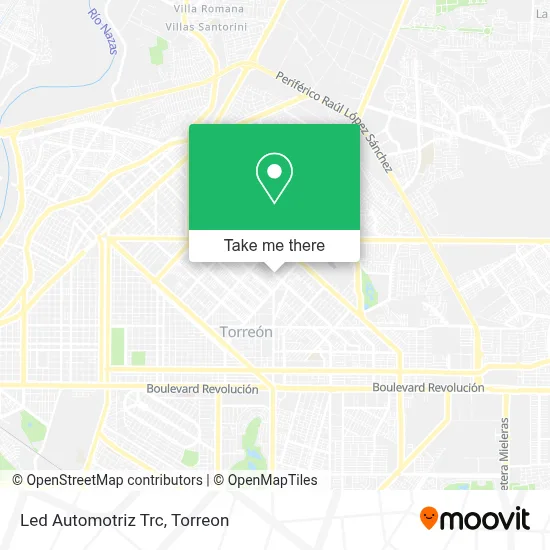Led Automotriz Trc map
