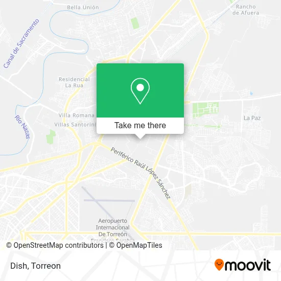 Dish map