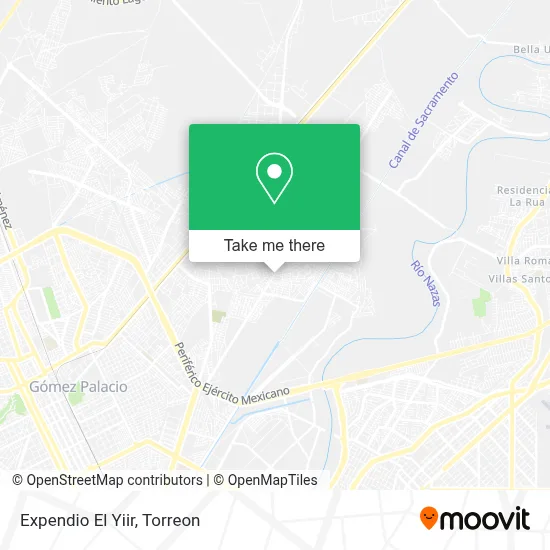 Expendio El Yiir map