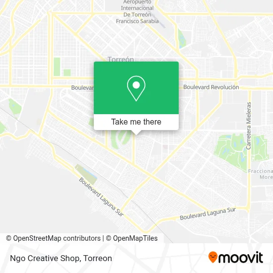 Ngo Creative Shop map