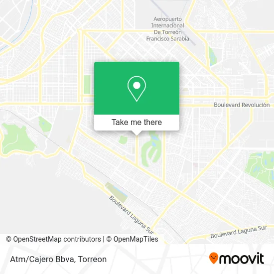 Atm/Cajero Bbva map