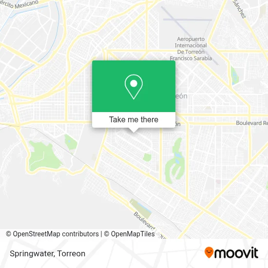 Springwater map