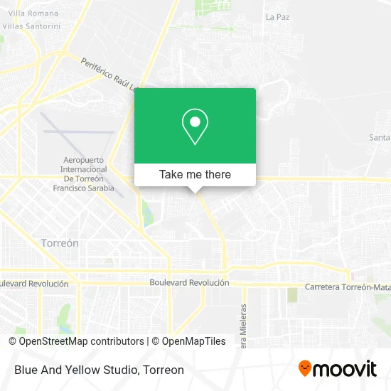 Blue And Yellow Studio map