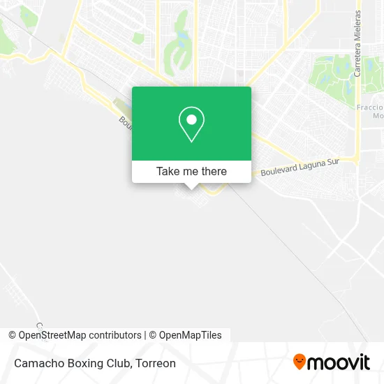 Camacho Boxing Club map