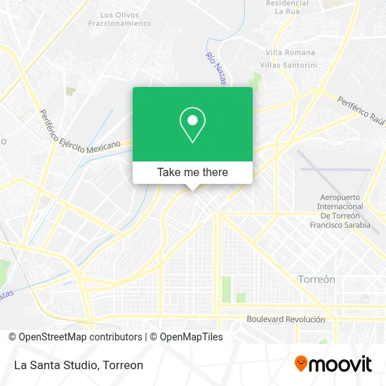 La Santa Studio map