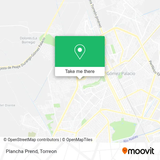 Plancha Prend map