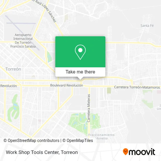 Work Shop Tools Center map