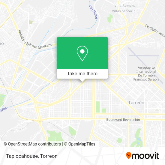 Tapiocahouse map