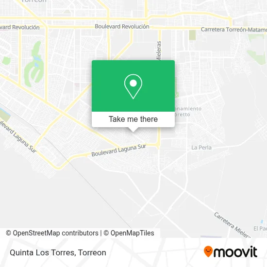 Quinta Los Torres map
