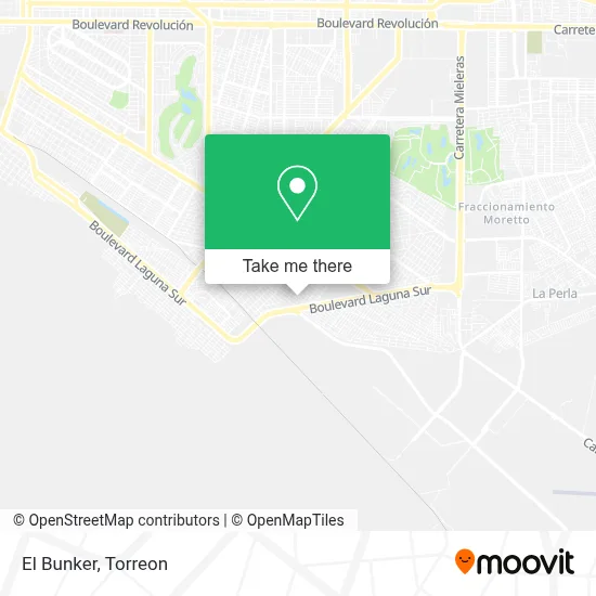 El Bunker map