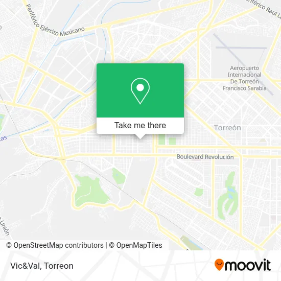 Vic&Val map