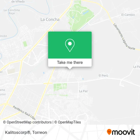 Kalitoscorp® map