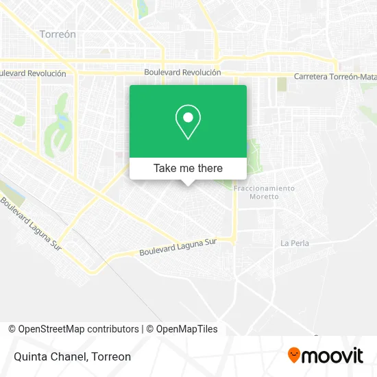 Quinta Chanel map