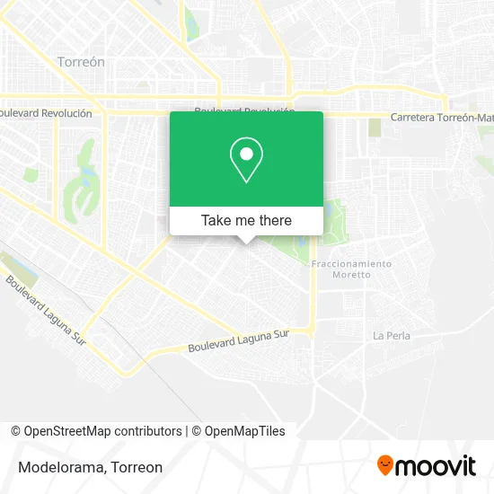 Modelorama map
