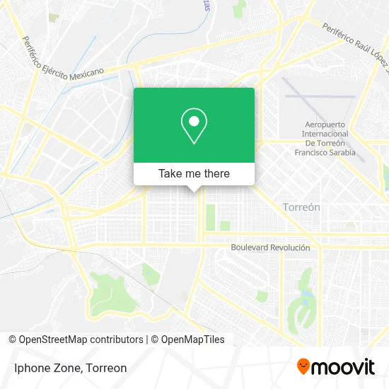 Iphone Zone map