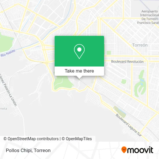 Pollos Chipi map