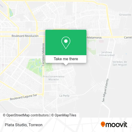 Plata Studio map