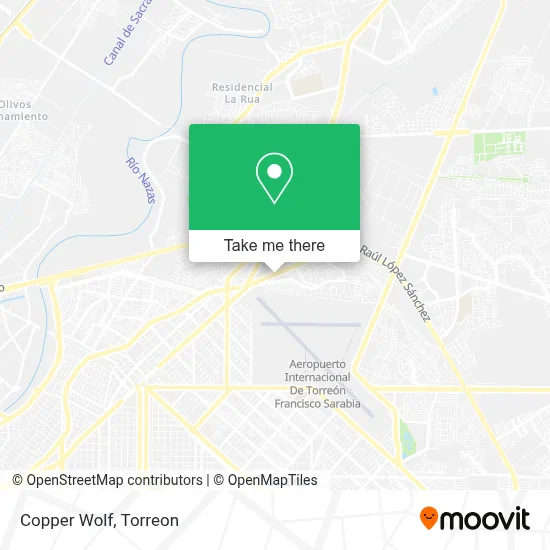 Copper Wolf map
