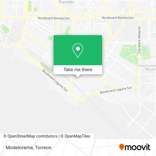 Modelorama map
