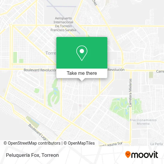 Peluquería Fox map