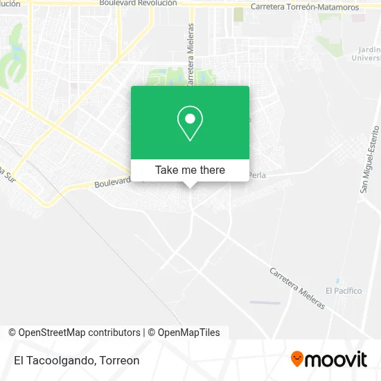 El Tacoolgando map