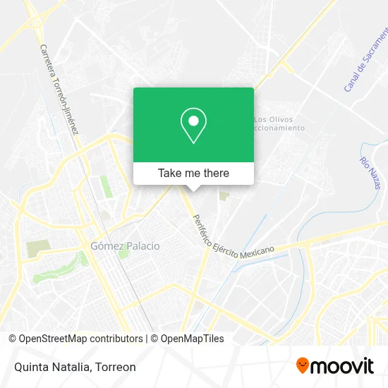 Quinta Natalia map