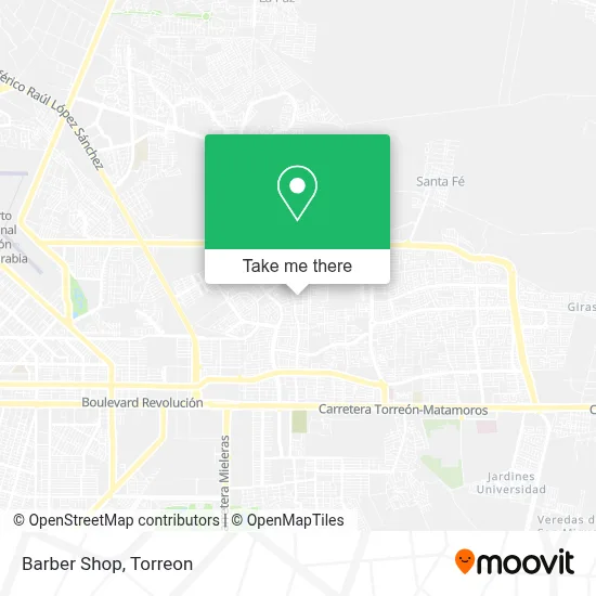 Barber Shop map