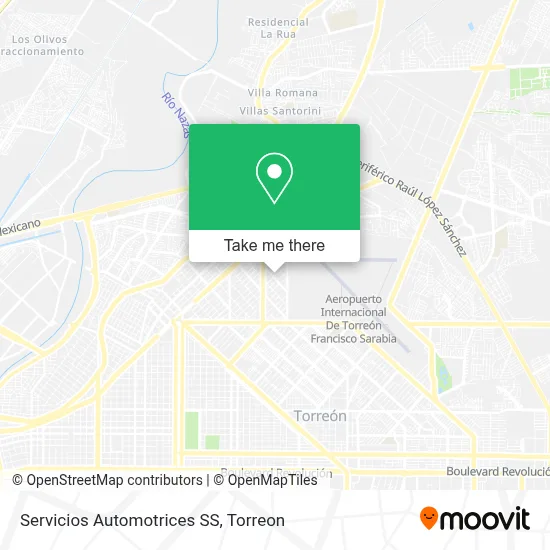Servicios Automotrices SS map
