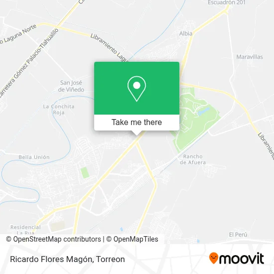 Ricardo Flores Magón map