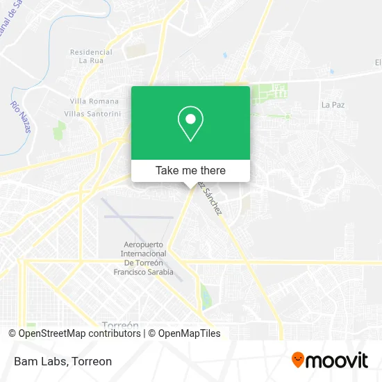 Bam Labs map