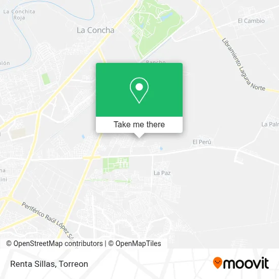 Renta Sillas map