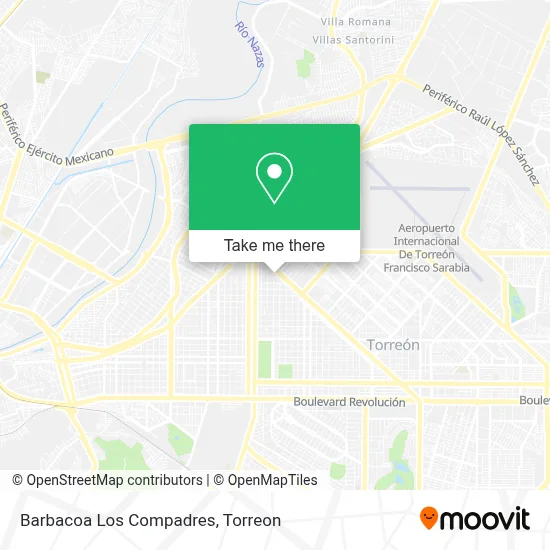 Barbacoa Los Compadres map