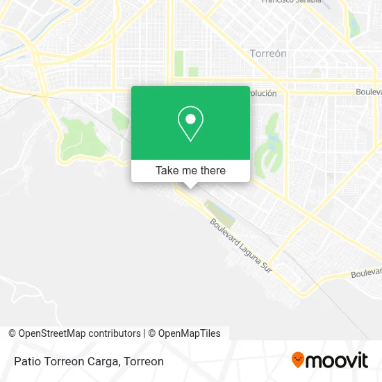 Patio Torreon Carga map