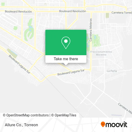 Allure Co. map
