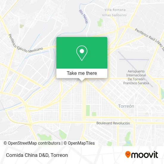Comida China D&D map
