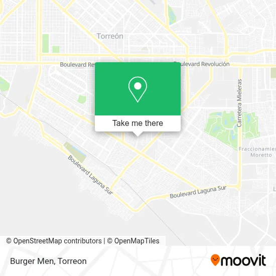 Burger Men map