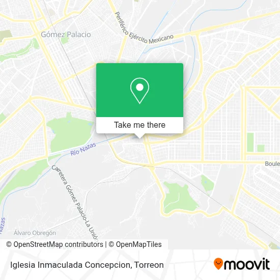 Iglesia Inmaculada Concepcion map