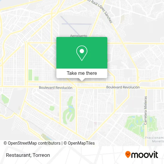 Restaurante map