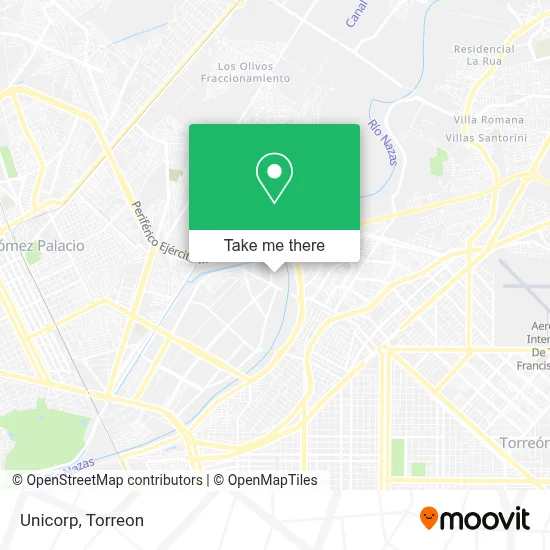Unicorp map