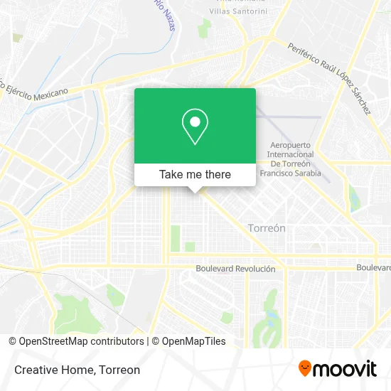 Creative Home map